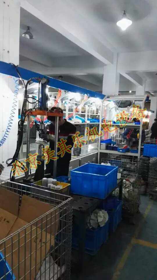 現(xiàn)代化高壓風機生產(chǎn)工藝之轉子組裝生產(chǎn)線