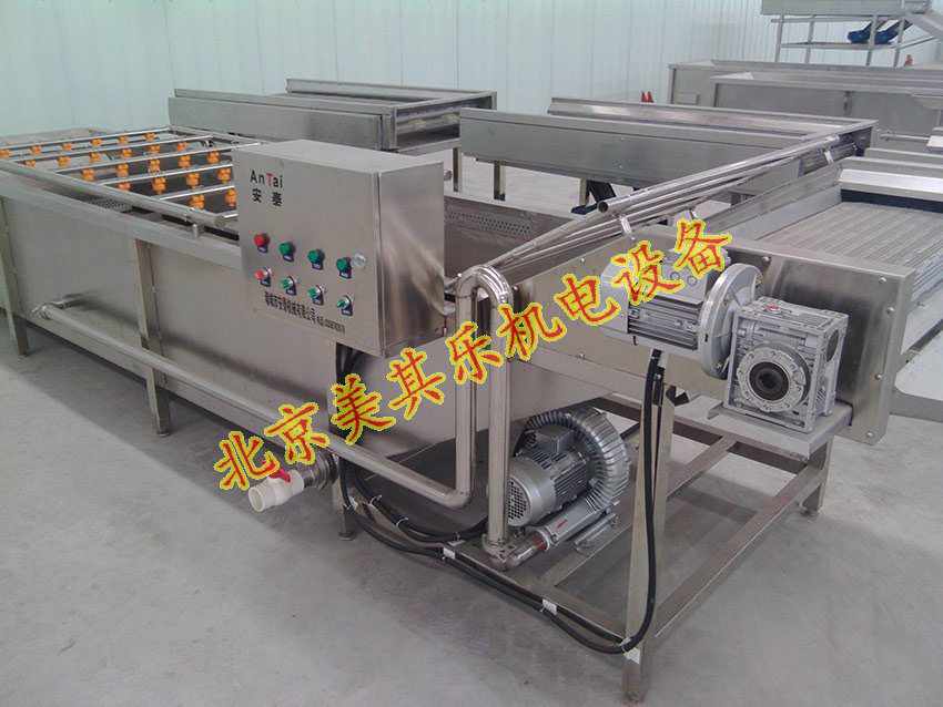 2GH510/1.6kw高壓鼓風(fēng)機用于蔬菜清洗機配套現(xiàn)場圖